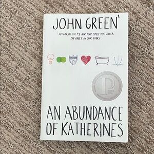 An Abundance of Katherines Book by John Green